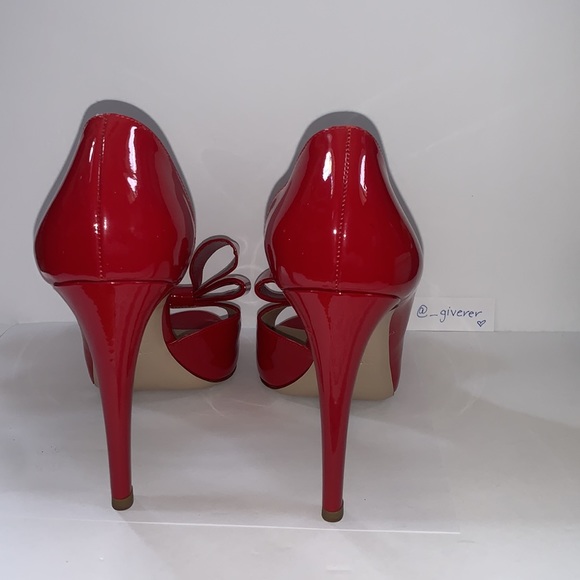 40 Red Valentino Couture Bow D’Orsay Pumps - Picture 9 of 16